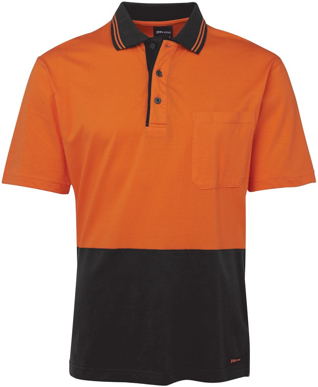 Picture of JB's Wear Hi Vis Short Sleeve Cotton Polo (6CPHV)