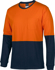 Picture of JB's Wear Hi Vis Long Sleeve Crew Neck Cotton T-shirt (6HVTN)