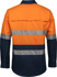 Picture of JB's Wear Hi Vis Day & Night Close Front Long Sleeve 150g Work Shirt (6HWCS)