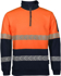 Picture of JB's Wear Hi Vis 1/2 Zip Segmented Tape Fleece (6HZS)