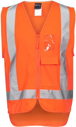 Picture of JB's Wear Hi Vis Zip Day/Night TTMC-W Vest (6DNDT)