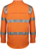 Picture of JB's Wear Hi Vis Day/Night Long Sleeve Rail Work Shirt (6DNWR)