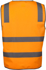 Picture of JB's Wear VIC Rail Day/Night Zip Safety Vest (6DVSV)