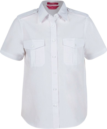 Picture of JB's Wear Womens Short Sleeve Epaulette Shirt (6ESS1)