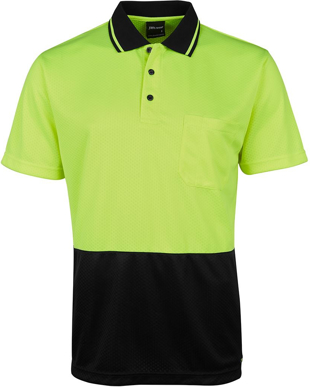 Picture of JB's Wear Hi Vis Jacquard Non Cuff Polo (6HJNC)