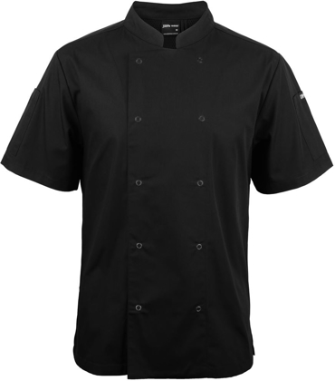 Picture of JB's Wear Short Sleeve Snap Button Chefs Jacket (5CJS)