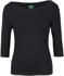 Picture of JB's Wear Womens Cotton 3/4 Sleeve Boat Neck T-shirt (1BT3)