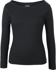 Picture of JB's Wear Womens Cotton Long Sleeve Boat Neck T-shirt (1BTL)