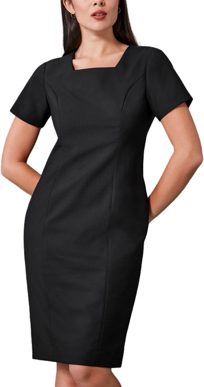 Picture of Biz Corporates Womens Renew Short Sleeve Dress (RD409L)