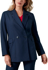 Picture of Biz Corporates Womens Renew Double Breasted Longline Jacket (RJ400L)