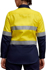 Picture of King Gee Womens Hi Vis Reflective Long Sleeve Work Shirt (K44532)