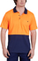 Picture of King Gee Workcool Hyperfreeze Hi Vis Two Tone Short Sleeve Polo Shirt (K54205)