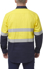 Picture of King Gee Originals Hi Vis Reflective Closed Front Long Sleeve Shirt (K54325)