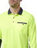 Picture of King Gee Workcool Hyperfreeze Hi Vis Lightweight Long Sleeve Polo (K54840)