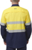 Picture of King Gee Workcool Vented Spliced Shirt Taped Long Sleeve (K54913)