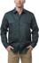 Picture of King Gee Originals Long Sleeve Open Front Cotton Drill Work Shirt (K04010)