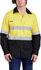 Picture of King Gee Workcool 2 Hi Vis Reflective Two Tone Long Sleeve Work Shirt (K54880)