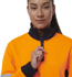 Picture of King Gee Womens Reflective Spliced 1/4 Zip Fleece Jumper (K45009)