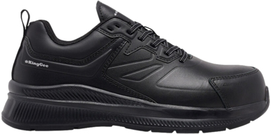 Picture of King Gee HyperTec Composite Leather Shoe - Black (K26495)