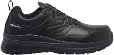 Picture of King Gee Womens HyperTec Composite Leather Shoe - Black (K26498)