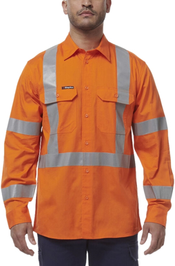 Picture of King Gee Workcool Vented NSW Rail Shirt (K54016)