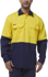 Picture of King Gee Workcool Hi Vis Vented Closed Front Spliced Shirt (K54011)