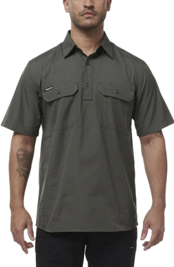 Picture of King Gee Workcool Vented Closed Front Shirt Short Sleeve (K14032)