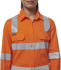 Picture of King Gee Womens Workcool Vented NSW Rail Shirt (K44203)