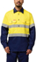 Picture of Hard Yakka Core Hi Vis Reflective Long Sleeve Heavyweight Closed Front Shirt (Y04615)