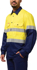 Picture of Hard Yakka Core Hi Vis Reflective Long Sleeve Heavyweight Closed Front Shirt (Y04615)