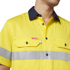 Picture of Hard Yakka Hi Vis 2 Tone Reflective Vented Shirt (Y07754)