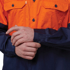 Picture of Hard Yakka Core Hi Vis Long Sleeve 2 Tone Vented Cotton Shirt (Y07950)