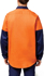 Picture of Hard Yakka Hi Vis 2 Tone Closed Front Long Sleeve Shirt with Gusset (Y07984)