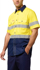 Picture of Hard Yakka Core Hi Vis 2 Tone Reflective Vented Short Sleeve Shirt (Y07735)