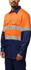 Picture of Hard Yakka Hi Vis 2 Tone Long Sleeve Reflective Cotton Drill Shirt (Y07990)