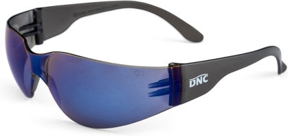 Picture of DNC Workwear Smoke Full Blue Mirror Vulture Safety Glasses (SP02523)