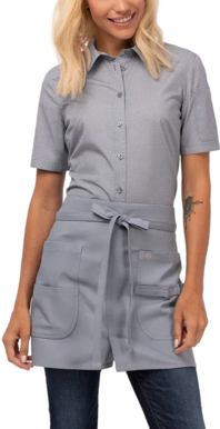 Picture of Chef Works Logan Half Bistro Apron (AHN08)