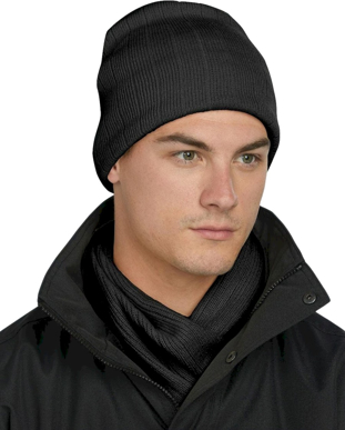 Picture of Winning Spirit Cable Knit Beanie With Fleece Head Band (CH64)