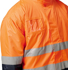 Picture of Hardyakka Core Hi Vis 2 Tone Taped Quilted Waterproof Jacket (Y06685)