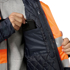 Picture of Hardyakka Core Hi Vis 2 Tone Taped Quilted Waterproof Jacket (Y06685)