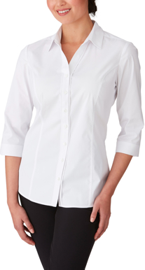 Picture of City Collections City Stretch Classic 3/4 Sleeve Shirt (2261)