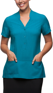 Picture of City Collection Ezylin Short Sleeve Tunic (2151)
